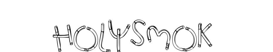 Holy Smokes Font Download Free