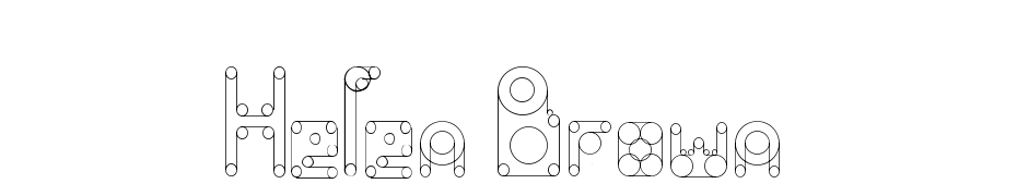 Helen Brown Outline Font Download Free