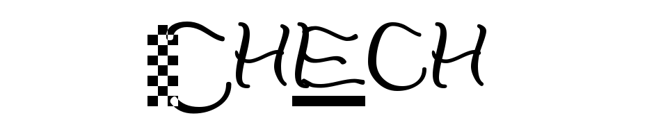 Checker Hat Font Download Free