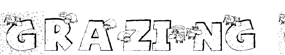 Grazing On Grass Font Download Free