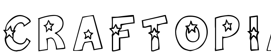 Craftopia Stars Font Download Free