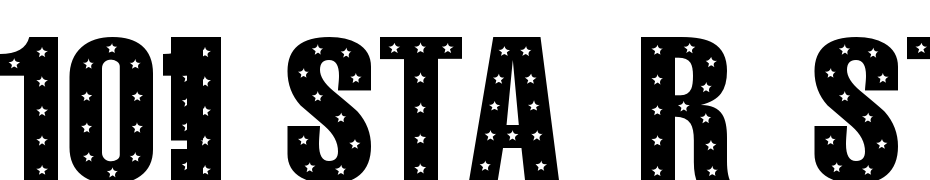 101! Sta R Stu DDe D Font Download Free