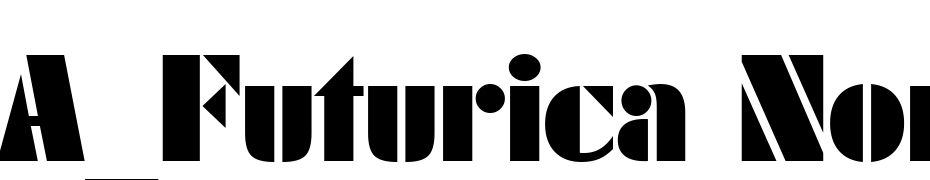 A_Futurica Nord Italic Font Download Free