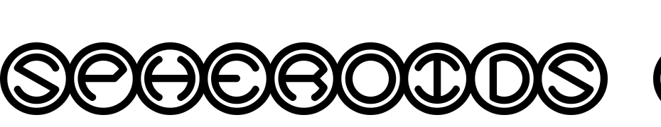 Spheroids BRK Font Download Free