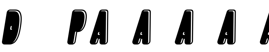 D Popper Italic Font Download Free