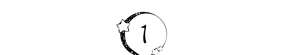 101! Star Lit Nght Font Download Free