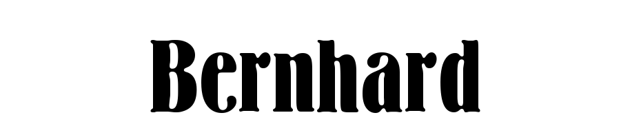 Bernhard CTT Fuente Descargar Gratis