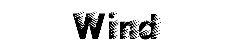 Wind C Font Download Free