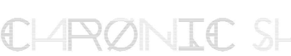 Chronic Shadow Font Download Free