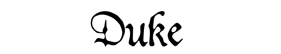 Duke Font Download Free