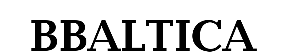 Ukrainian Baltica Bold Font Download Free
