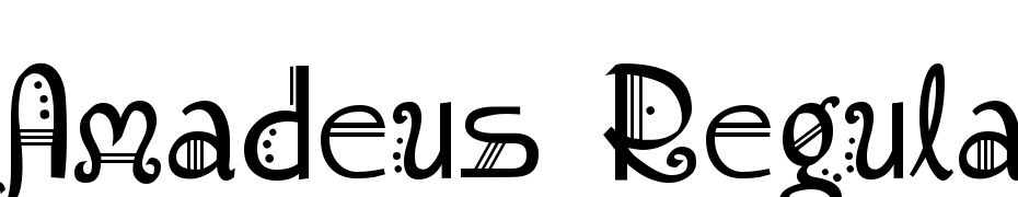 Amadeus Font Download Free