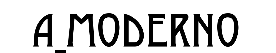 A_Moderno cкачати шрифт безкоштовно