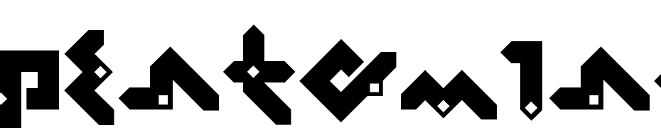Pentomino Font Download Free