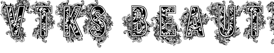 VTKS BEAUTY Font Download Free