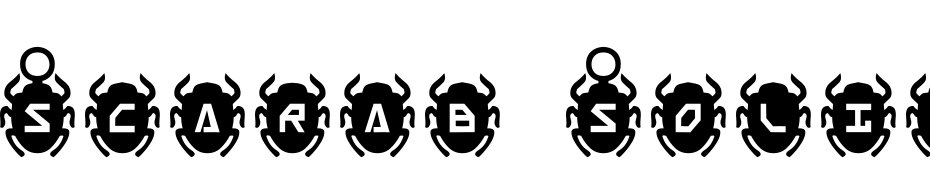 Scarab Solid Fuente Descargar Gratis