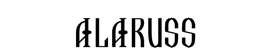 A La Russ Font Download Free