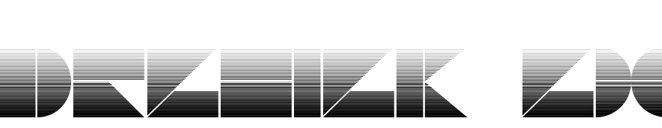 Drebiek Expanded Stripes Font Download Free