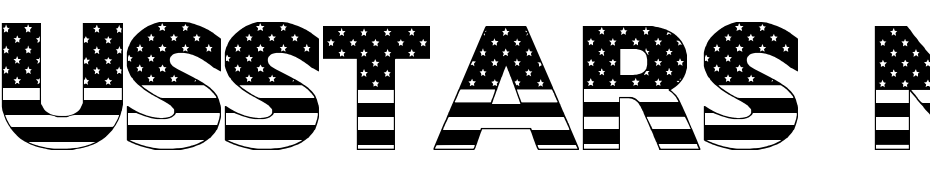 USStars NStripes Font Download Free