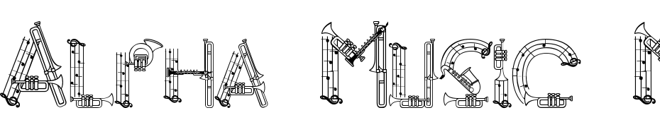 Alpha Music Man Yazı tipi ücretsiz indir