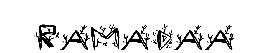 Ramada1 Schrift Herunterladen Kostenlos