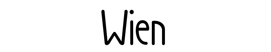 Wien cкачати шрифт безкоштовно