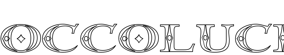 Occoluchi Outline Font Download Free