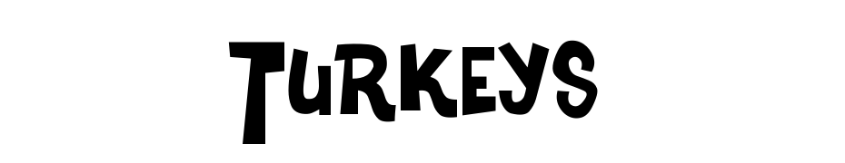 Turkey Sandwich Font Download Free