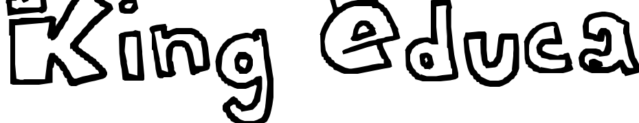 King Education Center Font Download Free