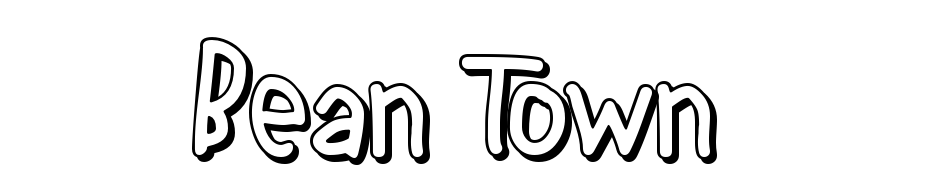 Bean Town Font Download Free