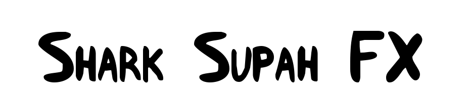 Shark Supah FX Font Download Free