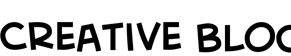 Creative Block BB Yazı tipi ücretsiz indir