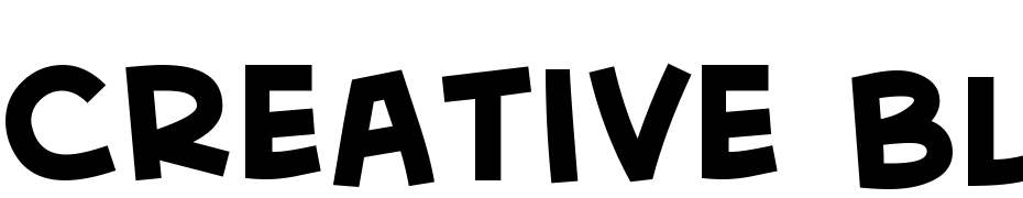 Creative Block BB Bold Schrift Herunterladen Kostenlos