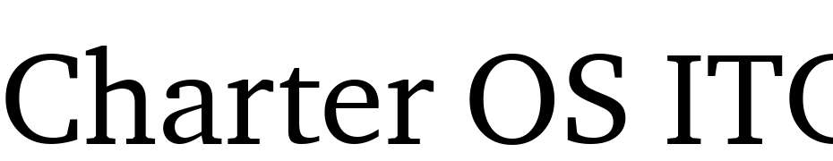 Charter OS ITC TT Font Download Free