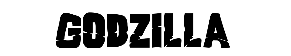 Godzilla Schrift Herunterladen Kostenlos