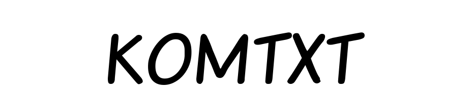Komika Text Font Download Free