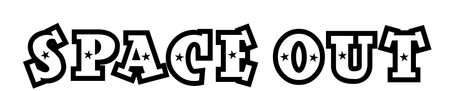 Space Out Open Font Download Free