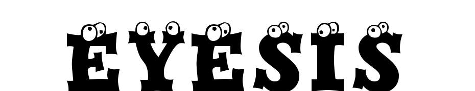 Eyesis Font Download Free