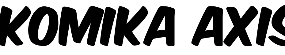 Komika Axis Font Download Free