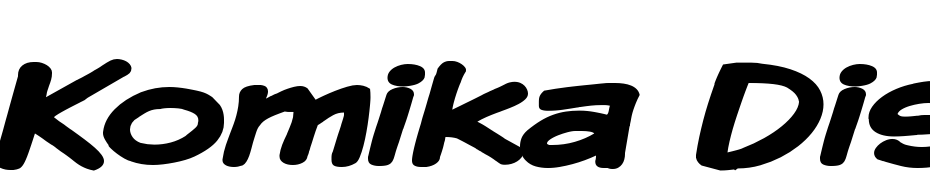 Komika Display Wide Bold Font Download Free