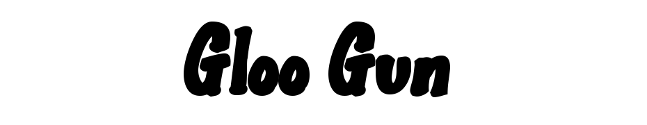 Gloo Gun Font Download Free