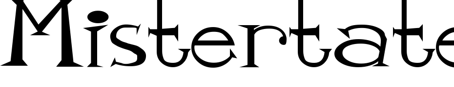 Mister_tate Font Download Free