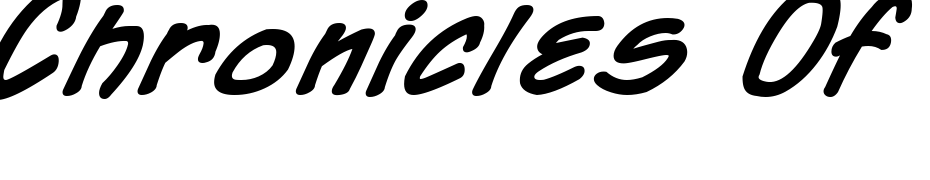 Chronicles Of A Hero Bold Font Download Free