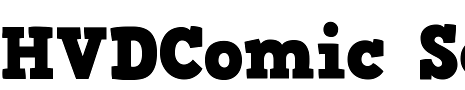 HVDComic Serif Font Download Free