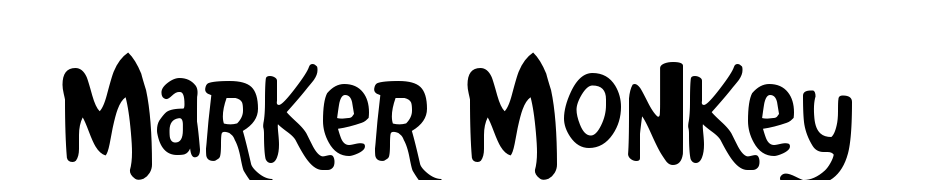 Marker Monkey FW Scarica Caratteri Gratis