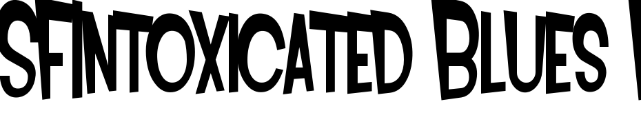 SF Intoxicated Blues Bold Font Download Free