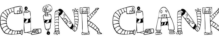 Clink Clank Font Download Free