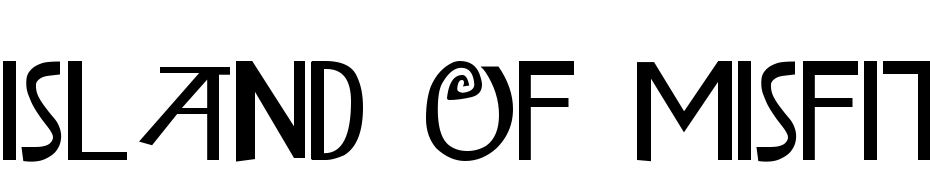 Island Of Misfit Toys Alt. Font Download Free