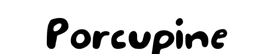 Porcupine Font Download Free
