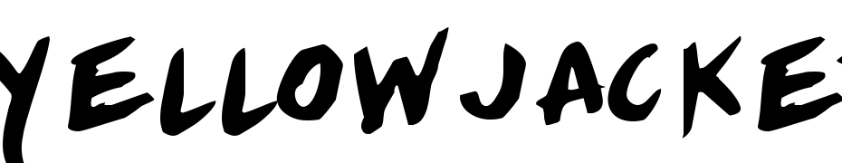 Yellowjacket Rotate Font Download Free
